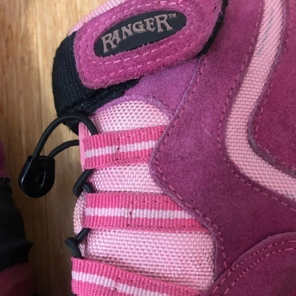 Girls Ranger‎ Snow Boots sz 8 with Dupont Thermal light. Winter Rain Boots